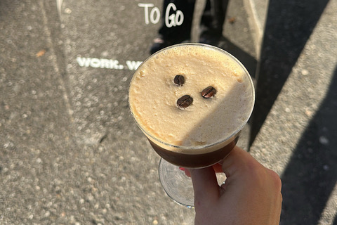 Bild von einem heissen Café