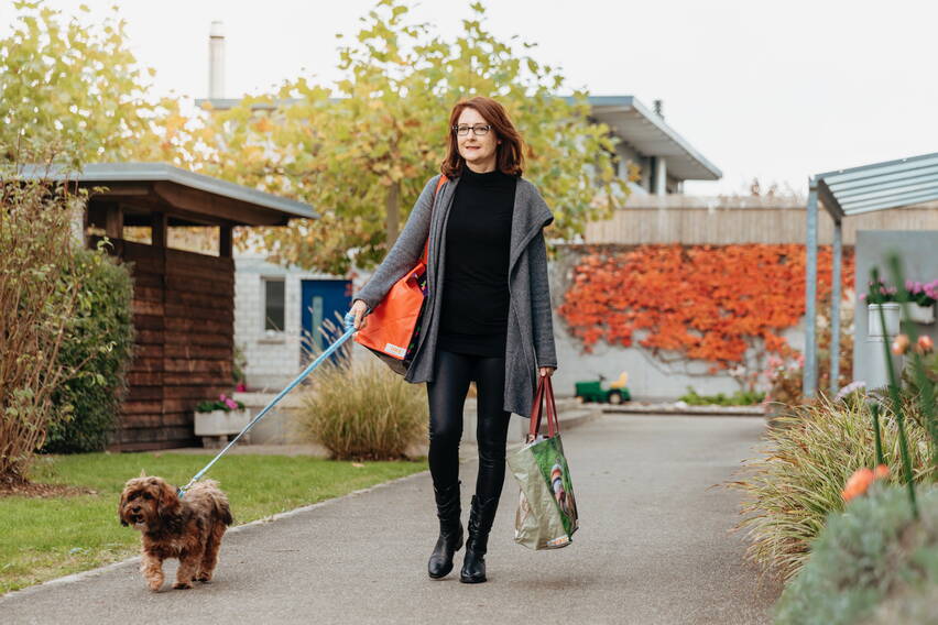 Karin Köchli, im Alltag Karin Köchli, im Alltag