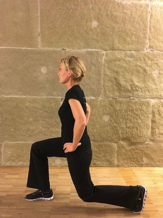 Lunge-Position