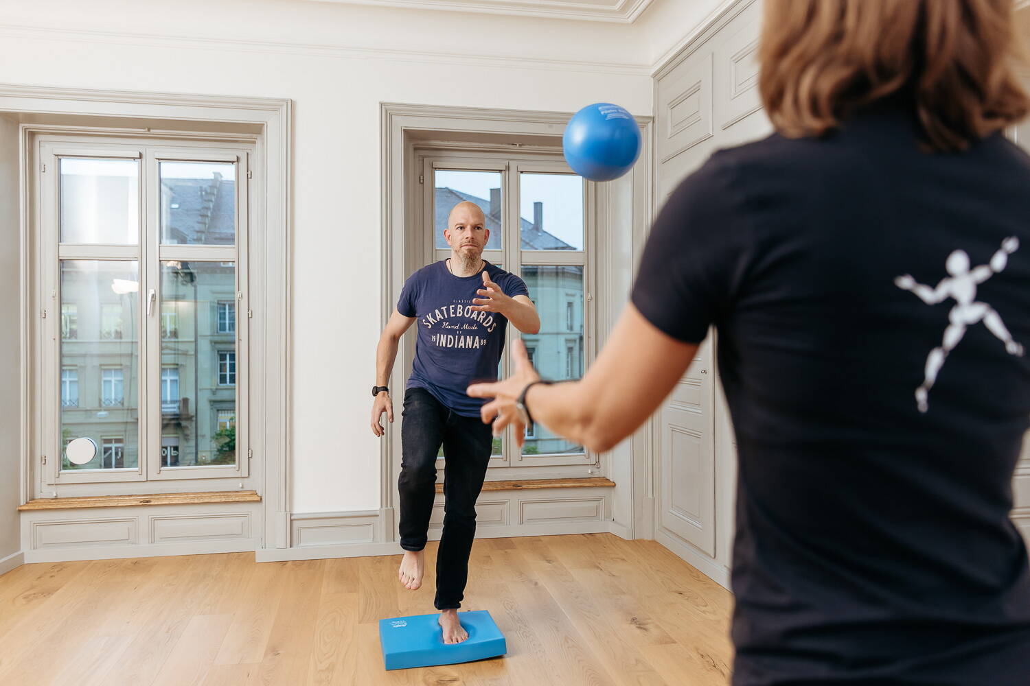 Physiotherapie im Aktivraum