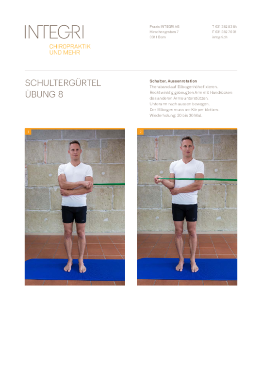 Übung Schultergürtel 8
