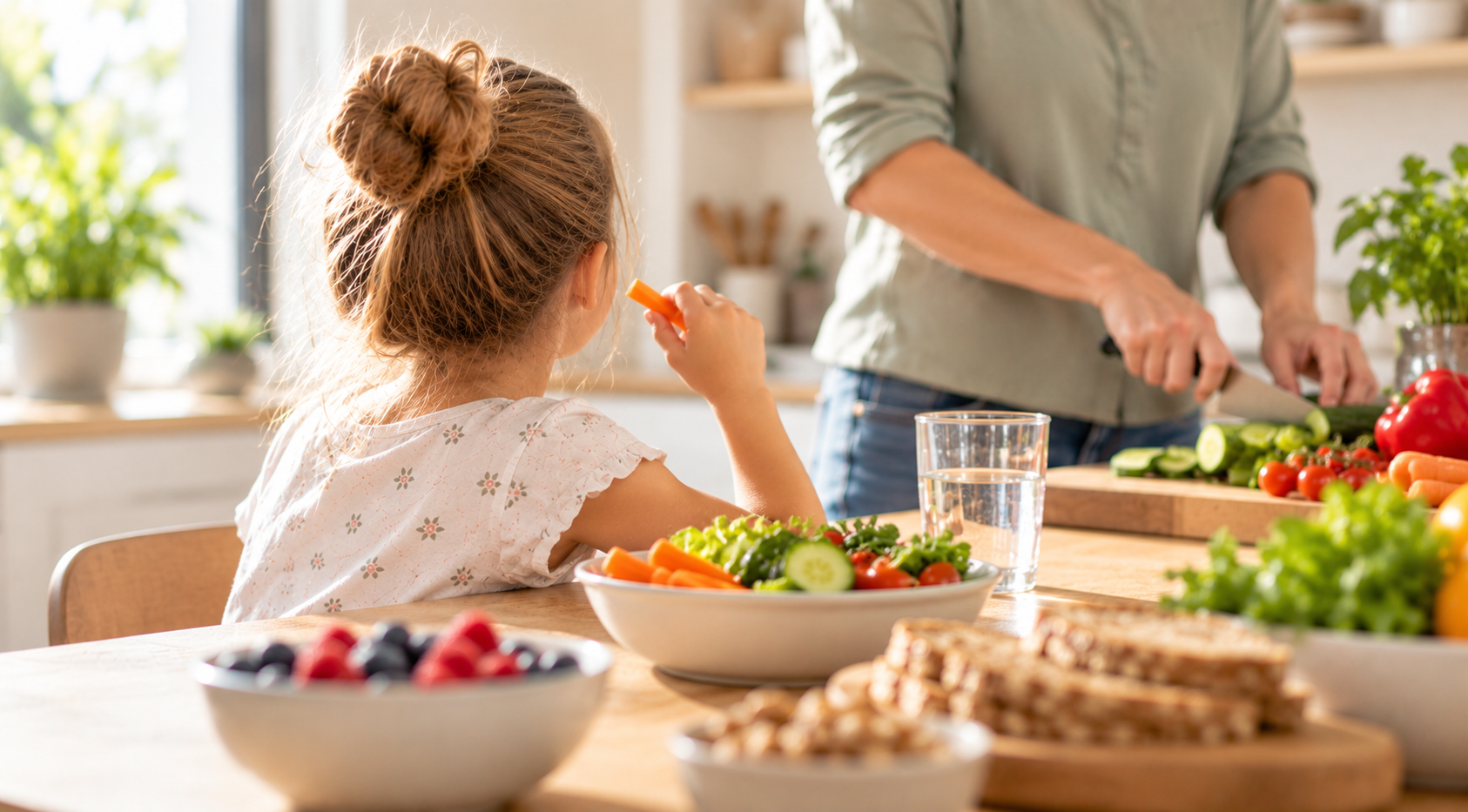Chiropraktik bei Kindern, Gesunde Ernährung